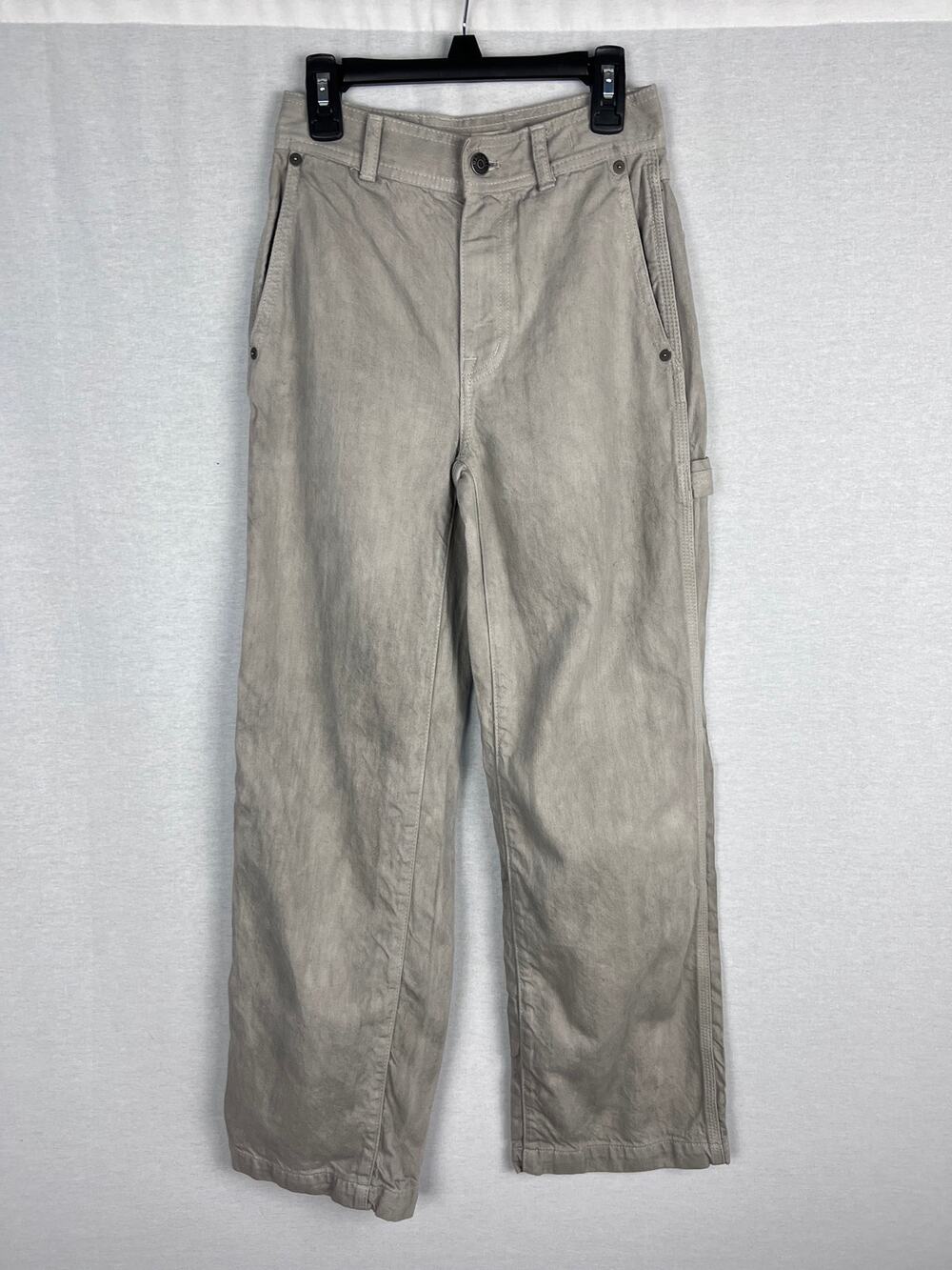 NWT Madewell Jeans Womens 00 The Perfect Vintage Wide Leg Carpenter Grunge Indie